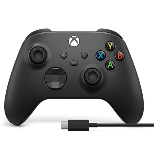 Control Wireless Xbox Series X/S – Negro + Cable USB C
