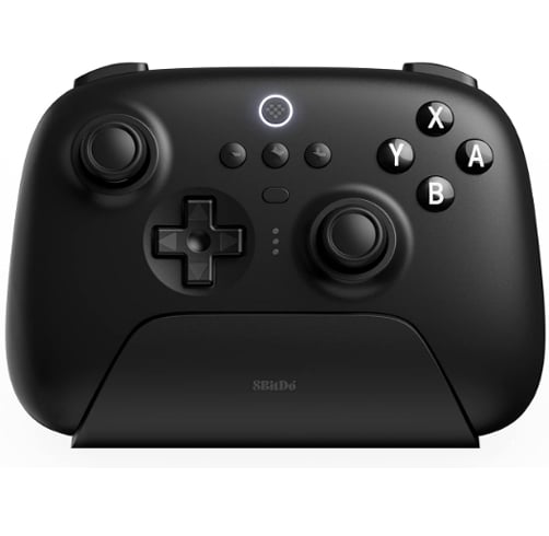 8BitDo Ultimate 2 Wireless – SteamOS – Base De Carga – 2.4G – Negro