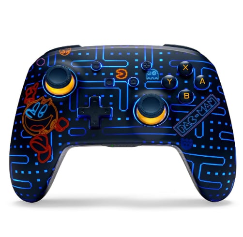 Control Lumectra Wireless Pac-Man Neon Arcade Para Nintendo Switch
