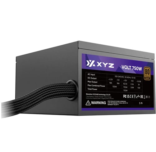 XYZ Volt One – 750W – 80 Plus Bronce — vista 3
