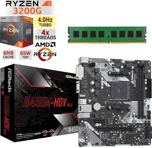 Combo / Kit Ryzen 3 3200G