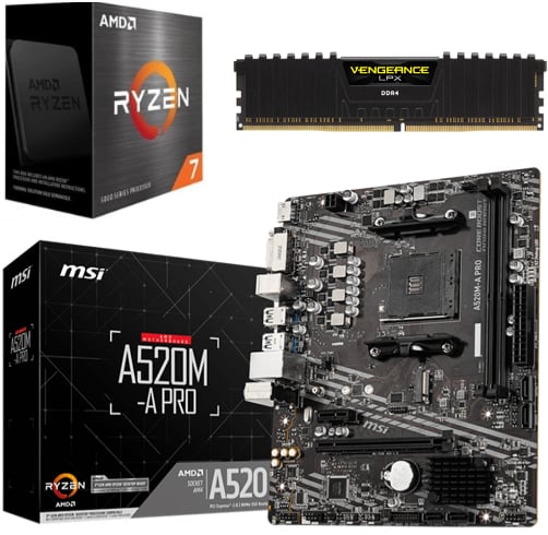 Combo / Kit Ryzen 7 5700G