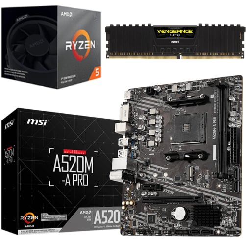 Combo / Kit Ryzen 5 3400G