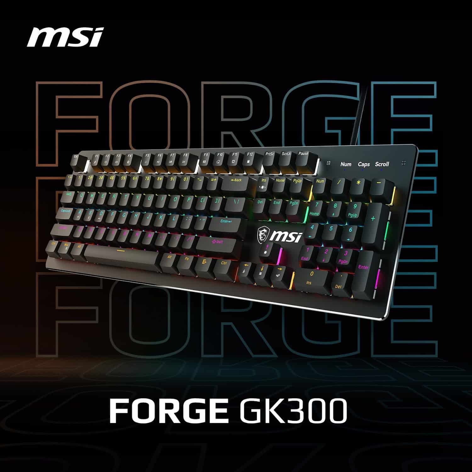 MSI – Forge GK300 Combo – Ingles — vista 3