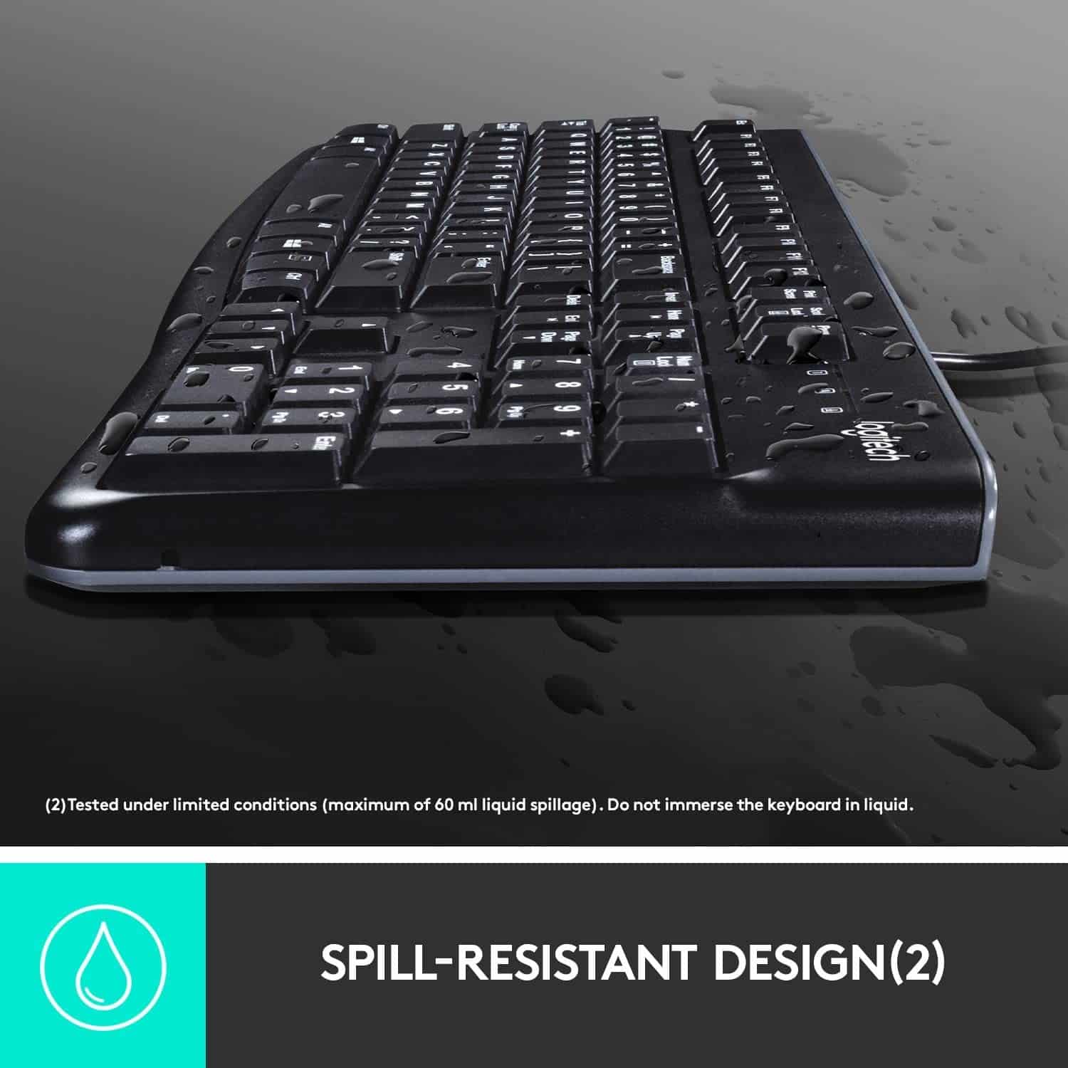 Teclado Y Mouse Logitech MK120 – Inglés — vista 3