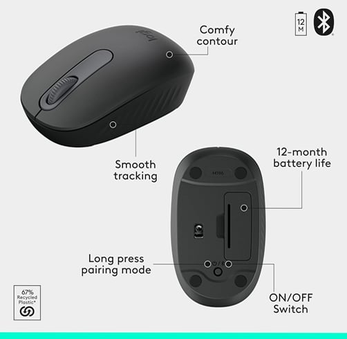 Teclado Y Mouse Logitech MK250 – Wireless — vista 3
