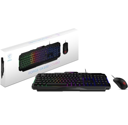 Teclado Y Mouse MSI – Forge GK100 Combo – Español