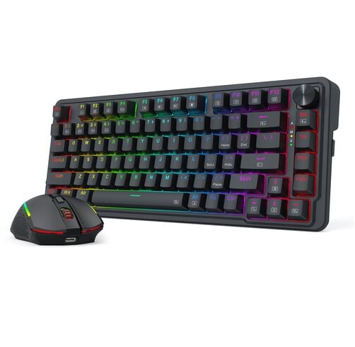 Teclado Y Mouse Redragon Gaming Essentials – Wireless – Negro