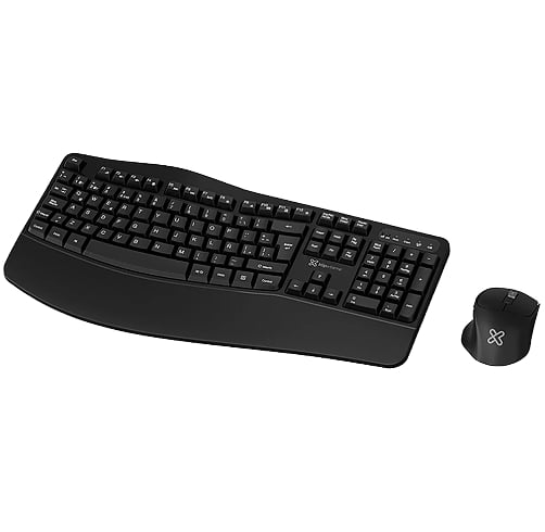 KlipXtreme Teclado Y Mouse ErgoLink Duo – Español – Negro