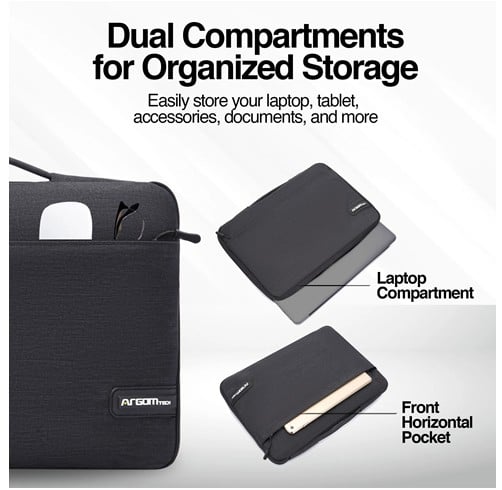 Argom Funda Para Laptop Urban Sleeve 15 – Negro — vista 2