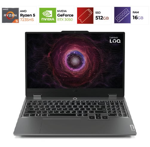 Lenovo LOQ 15ARP9 – Ryzen 5 7235HS – 16GB – RTX 3050 – 144Hz