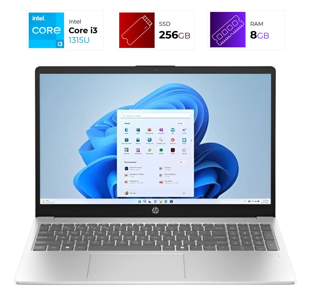 HP 15-FD0133WM – Intel I3 N305 – 8GB – 256GB