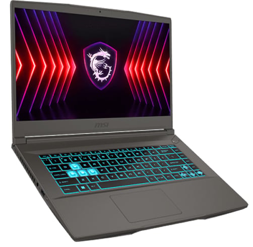 Combo Laptop + Base Enfriadora – MSI Thin 15 B2RVE – Intel I5-210H – 16GB – RTX 4050 – 512GB – Cosmos Gray — vista 3