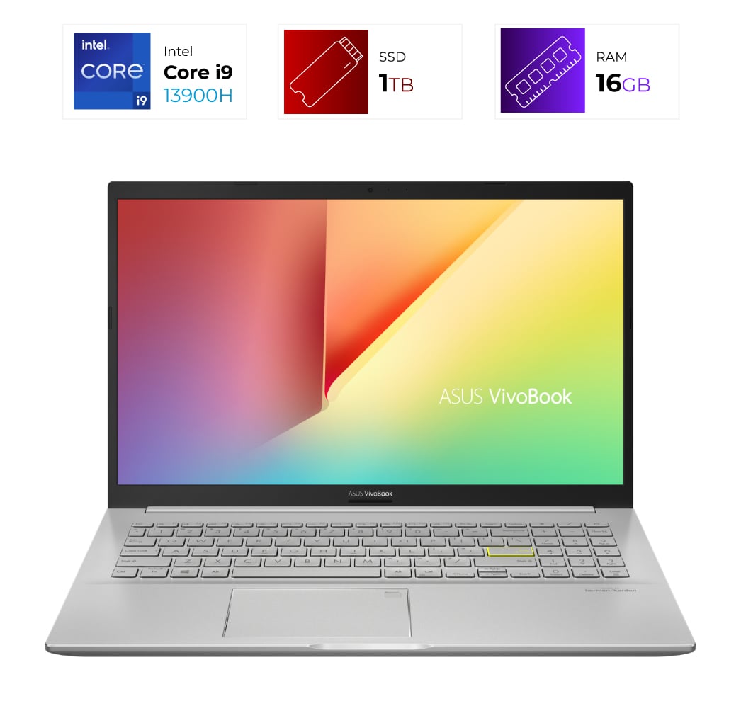 Asus Vivobook F1605V – Intel I9 13900H – 16GB – 1TB