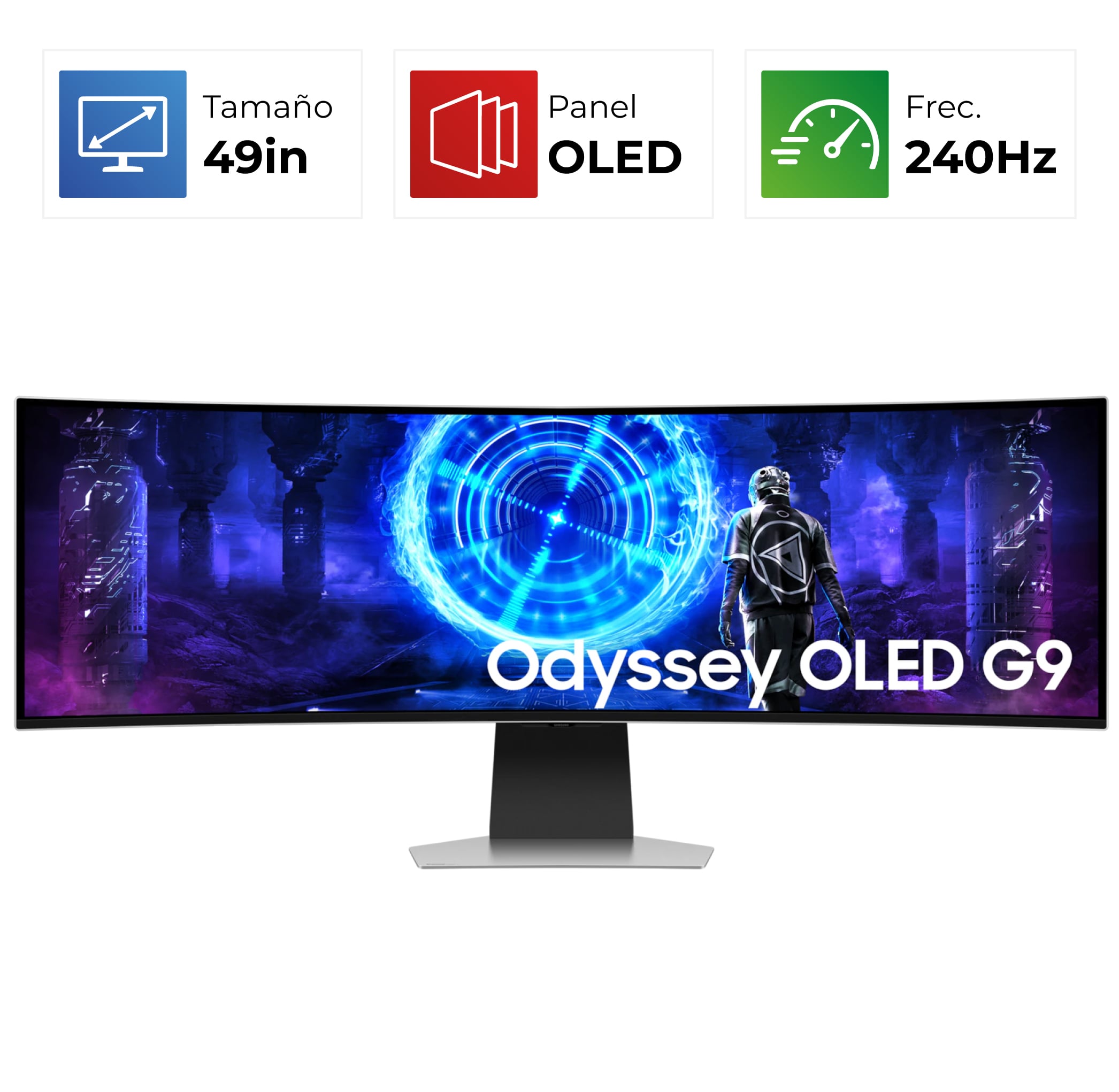 Samsung Odyssey OLED G9 – 49″ – DQHD – 240Hz – OLED