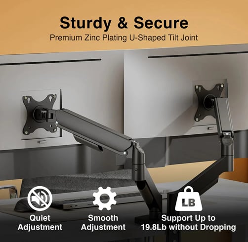 Argom Base Para Monitor 1615 Doble 17″ A 32″ — vista 2