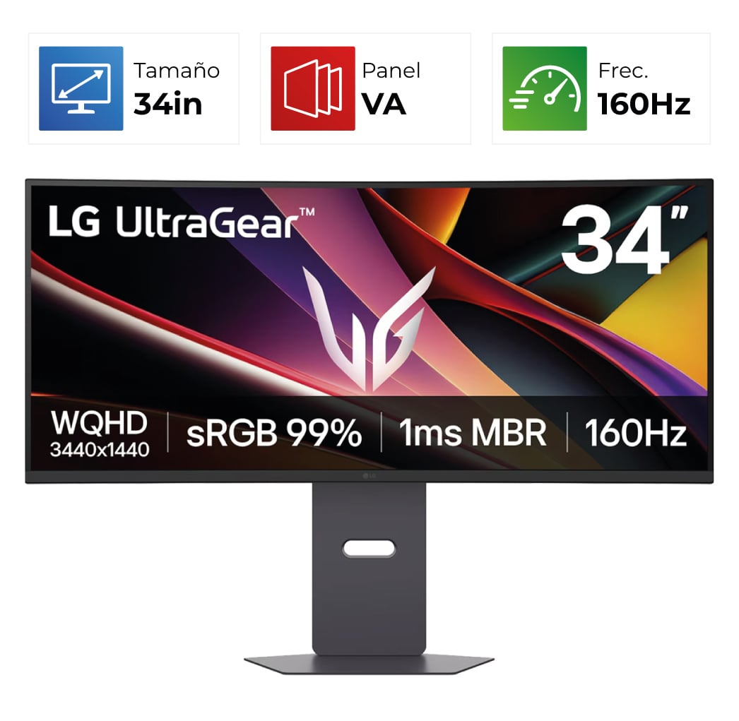 LG UltraGear 34G600A-B – 34″ – WQHD – 160Hz – VA