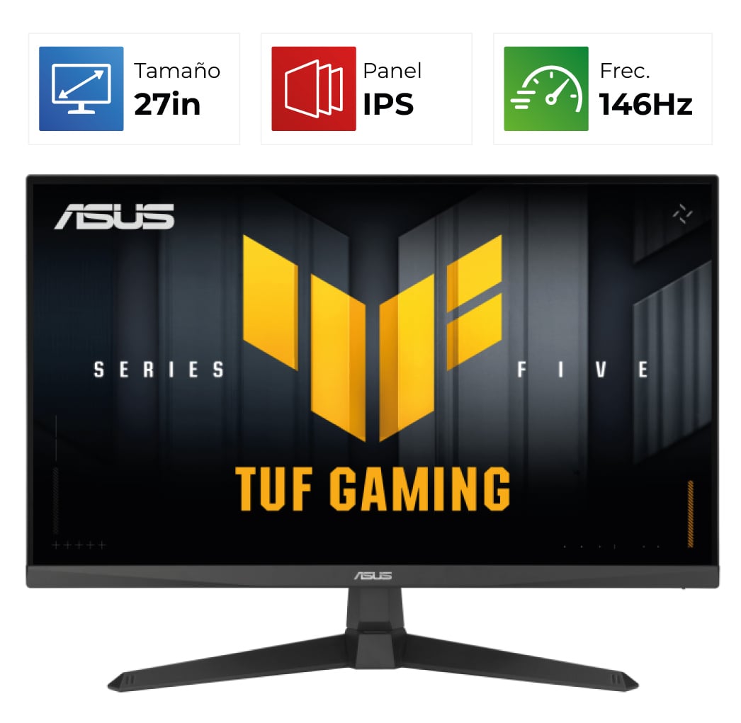 Asus TUF VG279QE5A – 27″ – FHD – 146 Hz – IPS