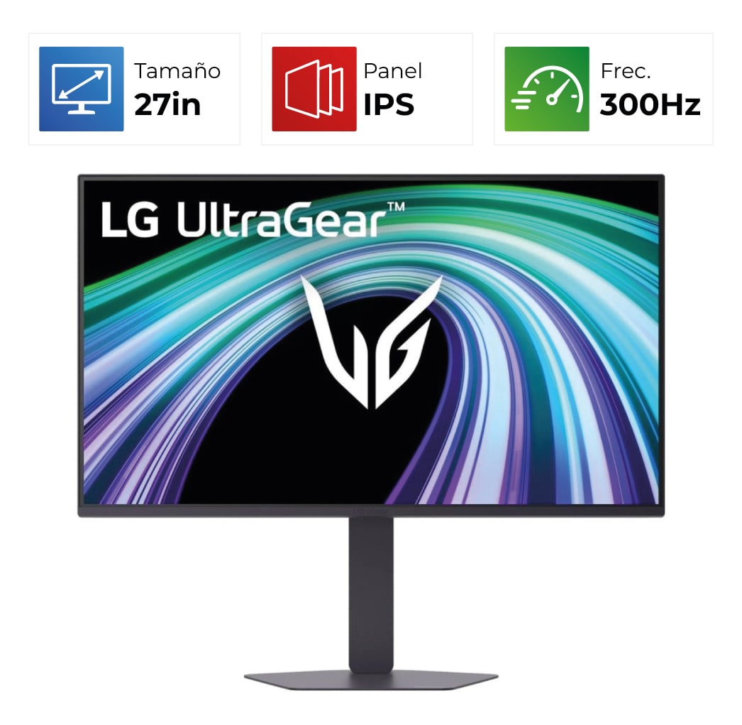 LG UltraGear G5 – 27″ – FHD – 300Hz – IPS