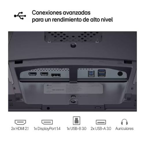 LG UltraGear GX8 – 32″ – 4k – 165Hz – OLED — vista 2