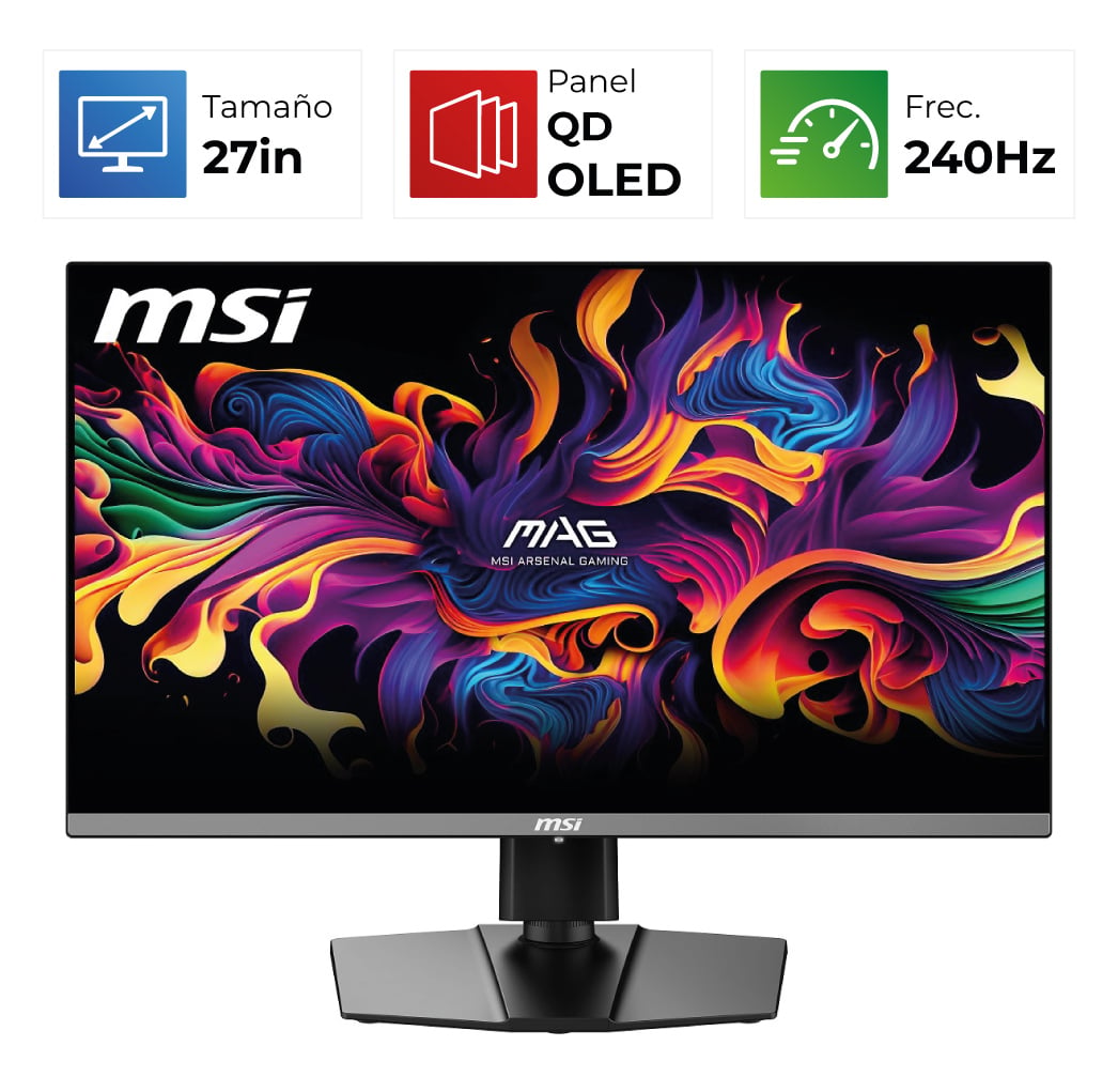 MSI MAG 272QP QD-OLED X24 – 27″ – WQHD – 240Hz