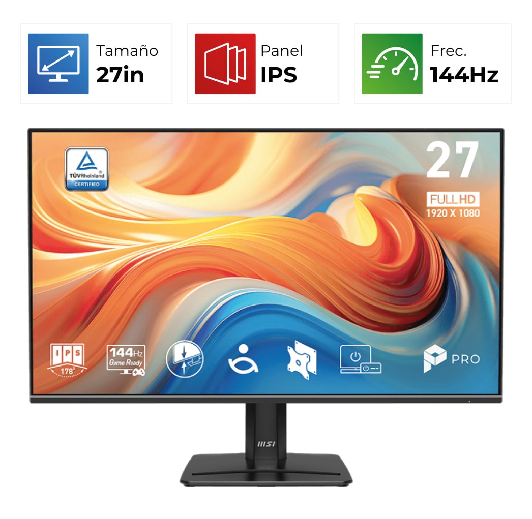 MSI Pro MP271 E14A – 27″- FHD – 144Hz – IPS