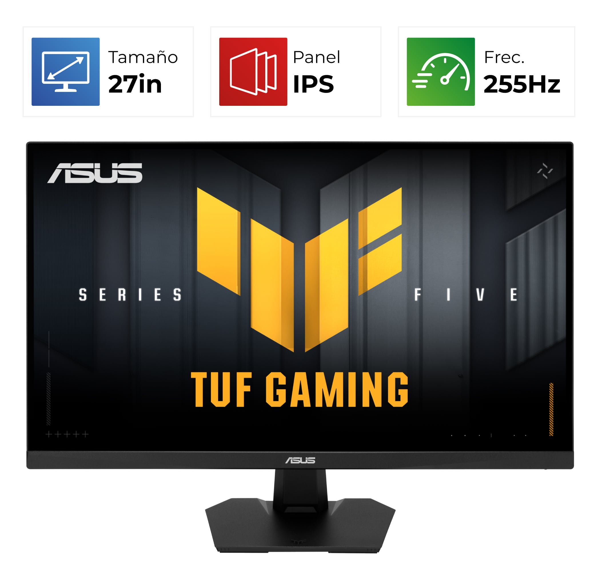 Asus Tuf Gaming VG27AQME5F – 27″- QHD – 255Hz – 0,03 Ms – Fast IPS