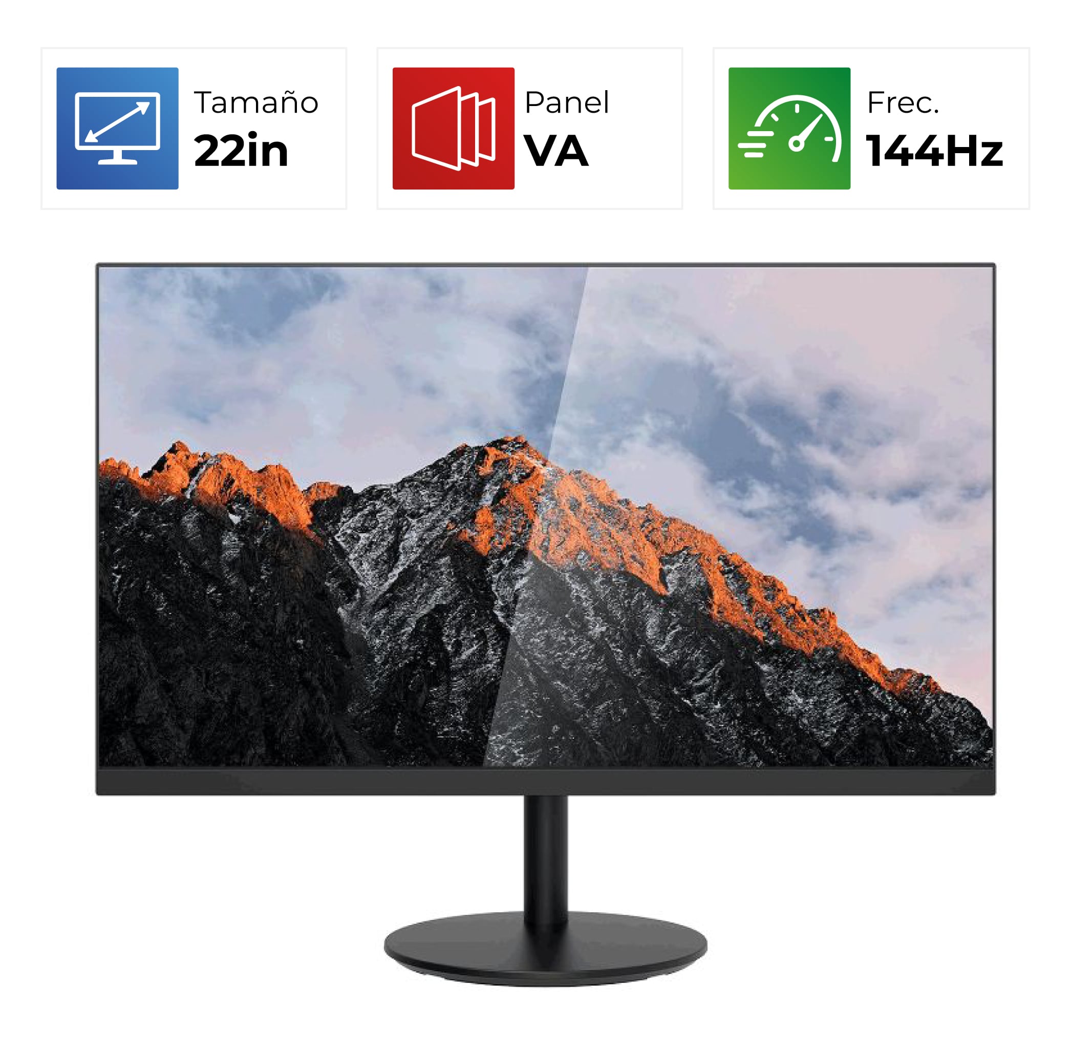 Dahua DHI-LM22-A220 – 22″ – FHD – 144Hz – VA- 1ms