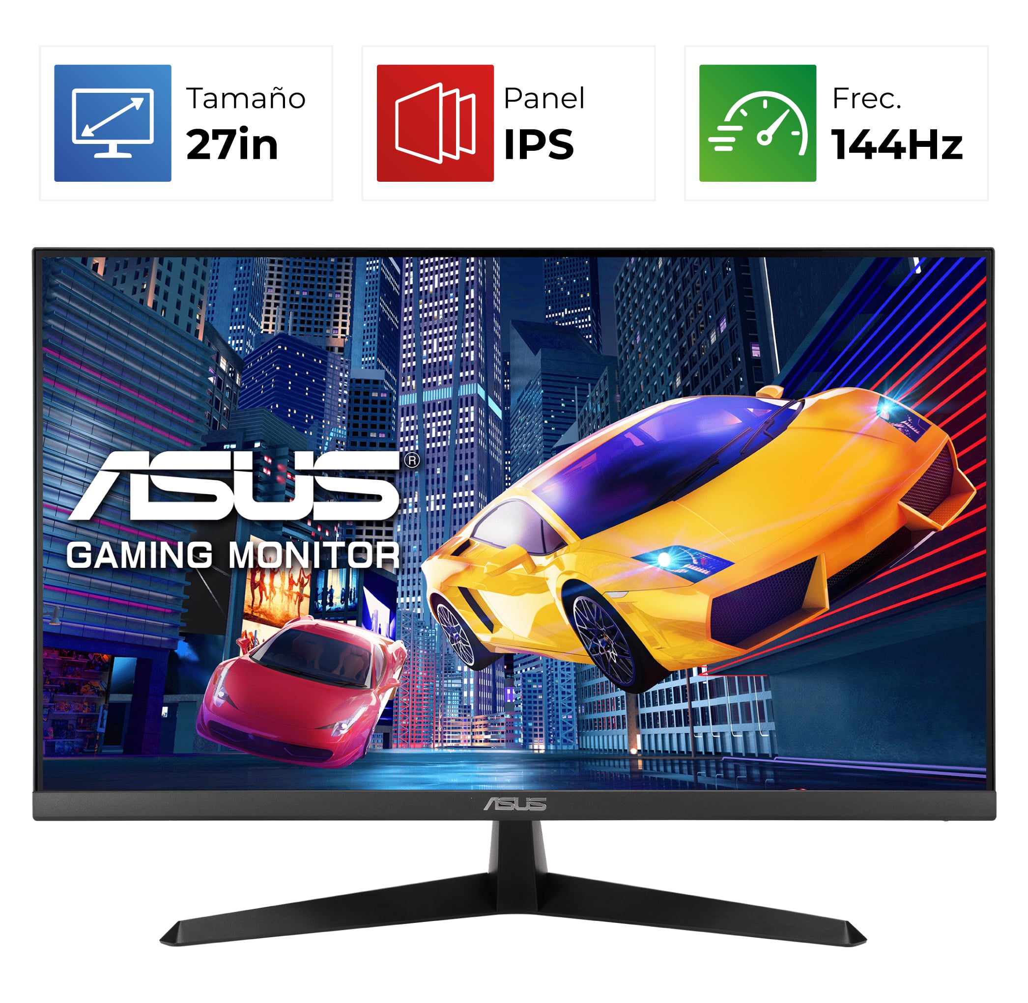Asus VY279HG2 – 27″ – FHD – 144Hz – 1ms – IPS
