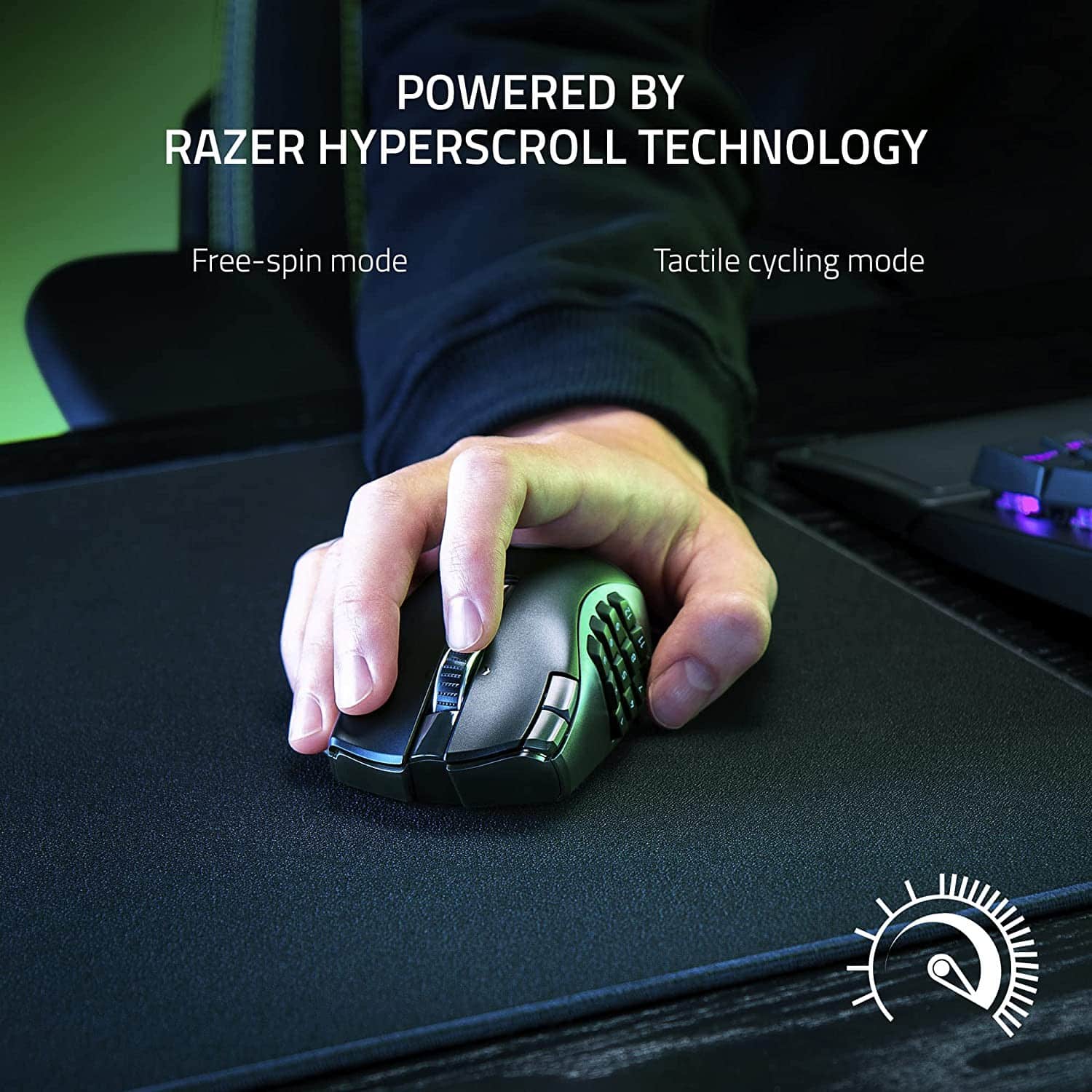 Razer Naga V2 – HyperSpeed — vista 3