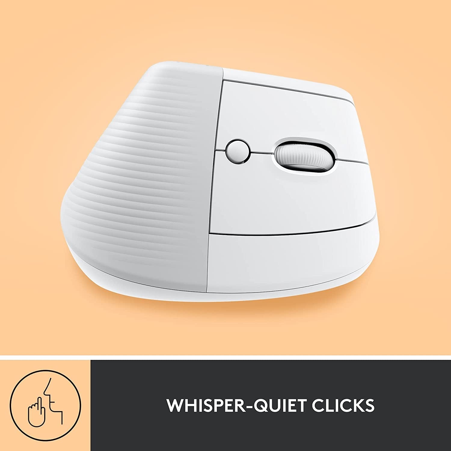 Logitech Lift Vertical Ergonomic Wireless Mouse — vista 3
