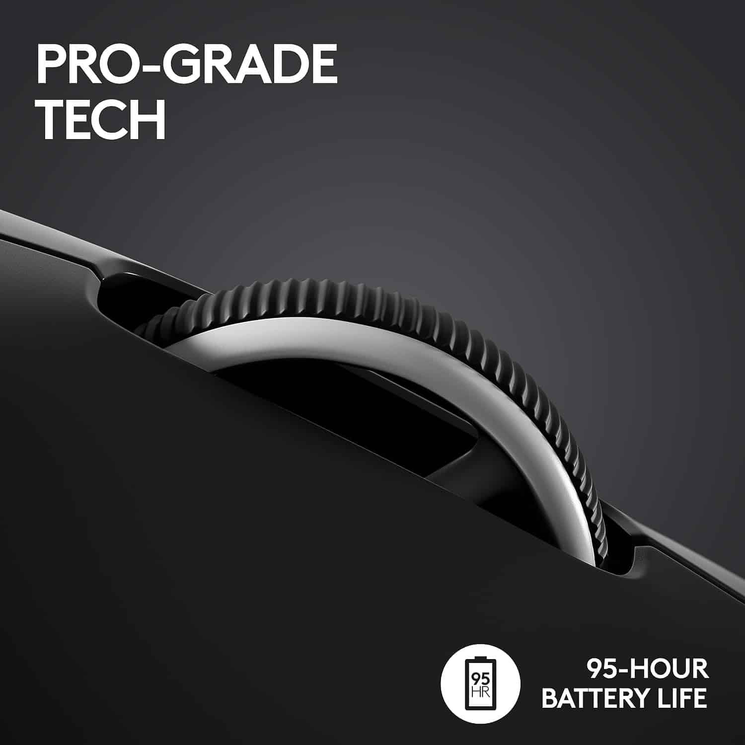 Logitech G PRO X SUPERLIGHT 2 LIGHTSPEED Wireless – Negro — vista 3