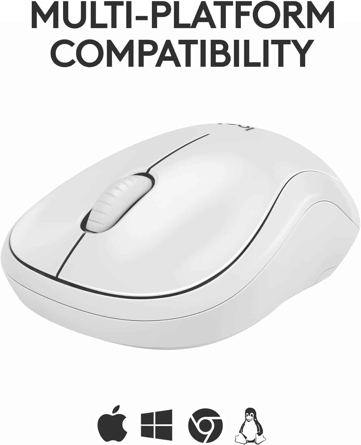 Logitech M240 SilentTouch Bluetooth – Blanco — vista 2