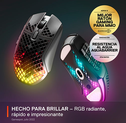 Steelseries Aerox 9 – Wireless — vista 3