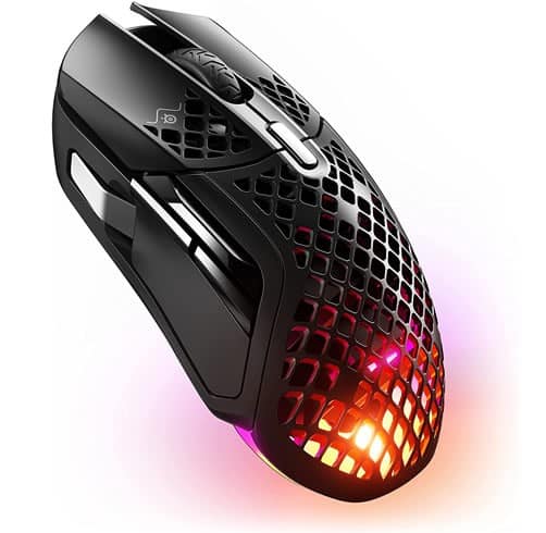 SteelSeries Aerox 5 Wireless – Negro — vista 2