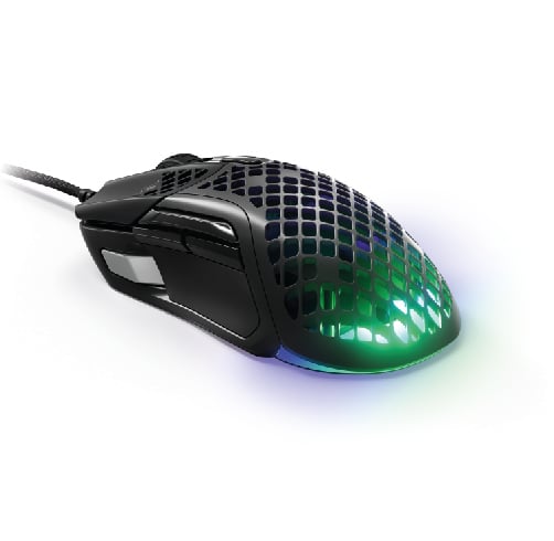 SteelSeries Aerox 5 Wireless – Negro — vista 3