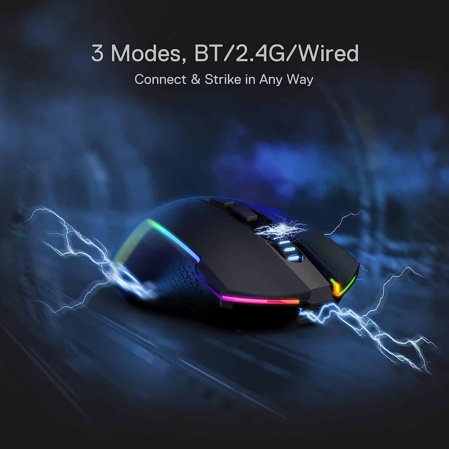Redragon Trident – Wired / 2.4 / BT — vista 2