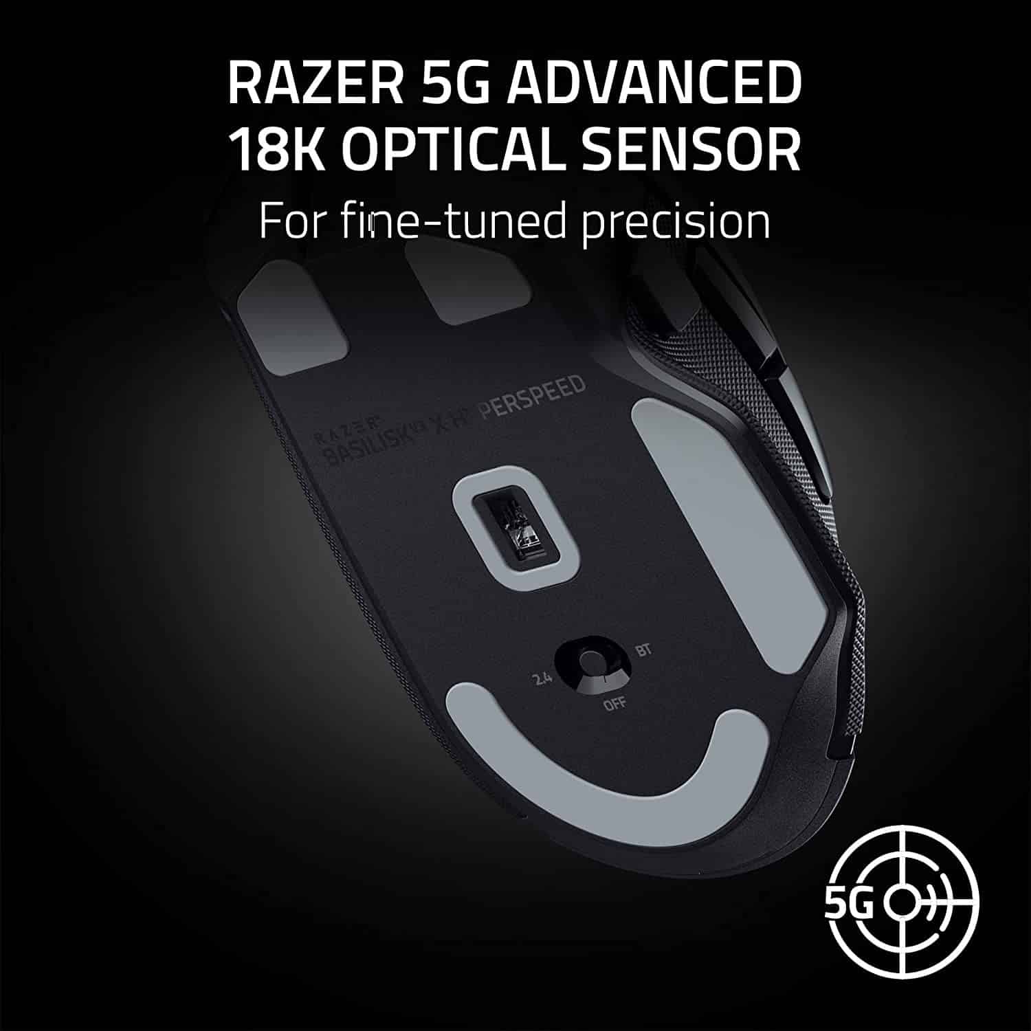 Razer Basilisk V3 X HyperSpeed — vista 2