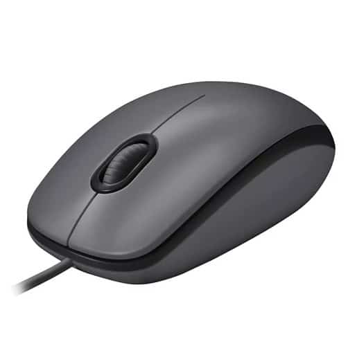 Logitech M100 Silent Gris — vista 2