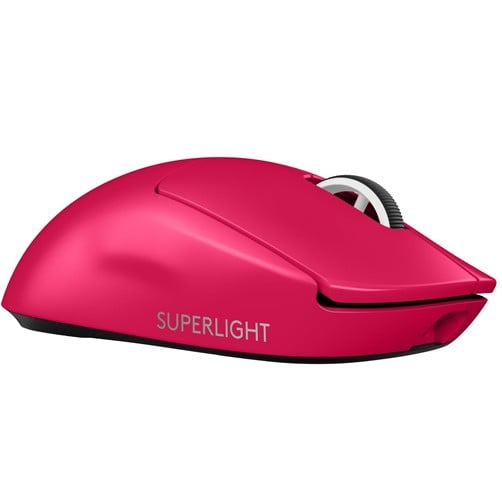 Logitech G PRO X SUPERLIGHT 2 LIGHTSPEED Wireless -Fucsia — vista 2