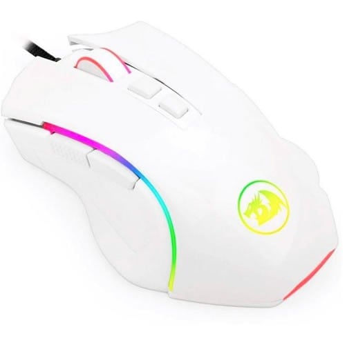 Redragon Griffin M607 White RGB — vista 2