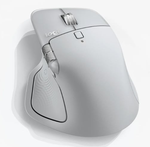 Logitech MX Master 4 – Wireless – Gris — vista 2