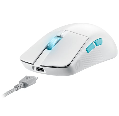 Asus Rog Harpe Ace Aim Lab Edition – Blanco — vista 2