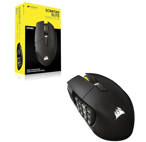 Corsair Scimitar Elite Wireless SE – Bluetooth – Negro — vista 2