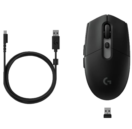 Logitech SuperLight G305X – Negro — vista 3