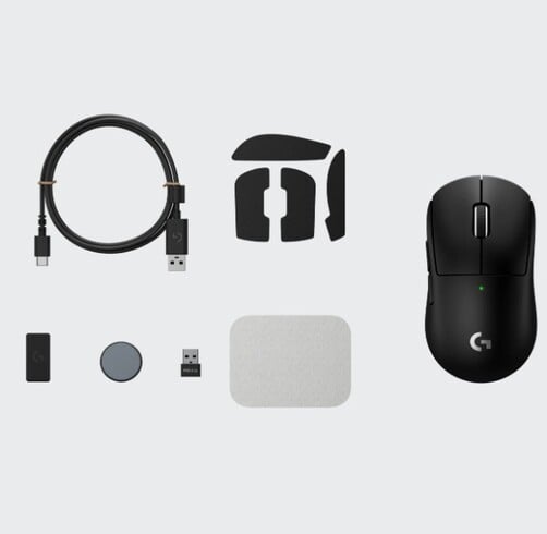 Logitech Pro X Superlight 2c – Negro — vista 3
