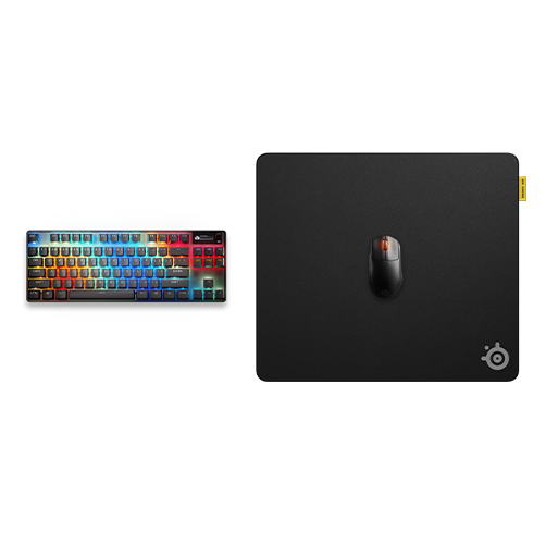 SteelSeries QCK Performance Control – L – Negro — vista 3