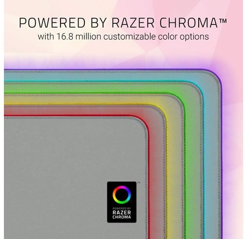 Razer Goliathus Extended Chroma – Blanco — vista 2