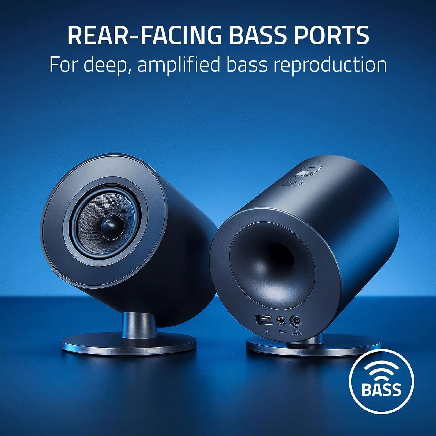 Parlantes Razer Nommo V2 X — vista 2