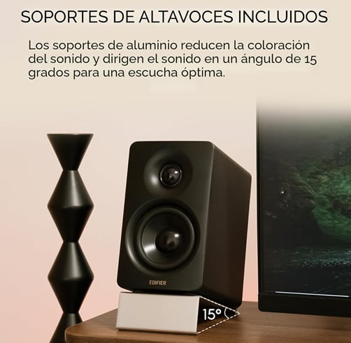 Parlante Edifier M60 – Bluetooth – Negro — vista 2